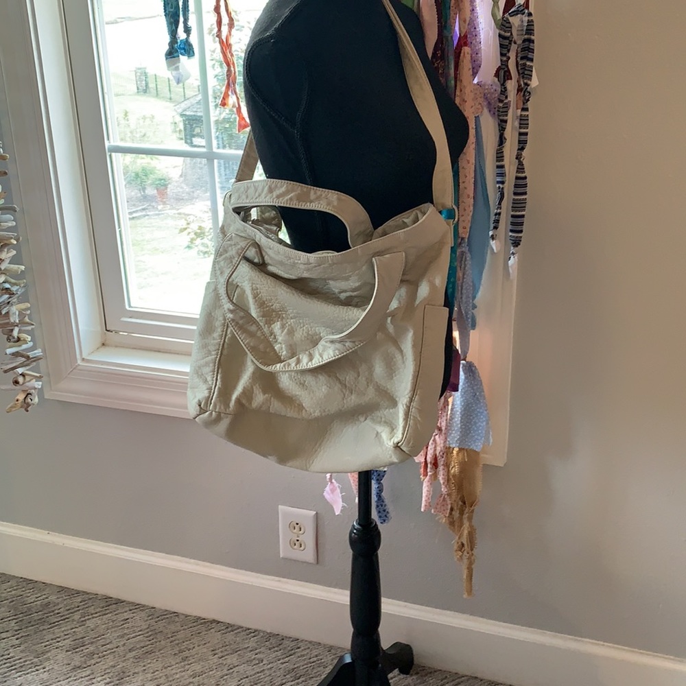 Faux leather Aeropostale over the body or shoulder bag